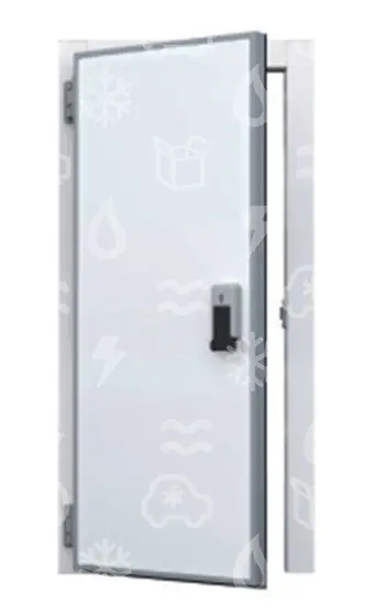 dveře RF mrazírenské prahové, PUR 100,  800 x 2000 mm, LEVÉ
