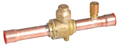 ventil kulový Danfoss GBC 16s AP, 16 mm ODF pájecí, plnící port