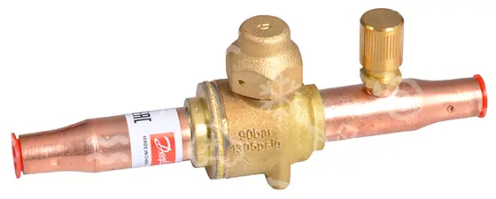 ventil kulový Danfoss GBCH 10s AP, 10 mm ODF pájecí, 90 BAR,  plnící port