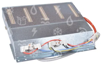 těleso topné sušičky CANDY / HOOVER, náhrada za 40013367