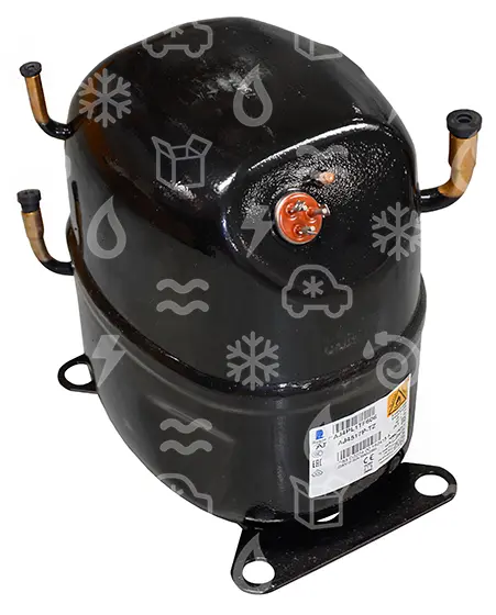kompresor Tecumseh AJ4517P-TZ, HBP - R404A, 400V, 50 Hz, 3 fáze, pájecí