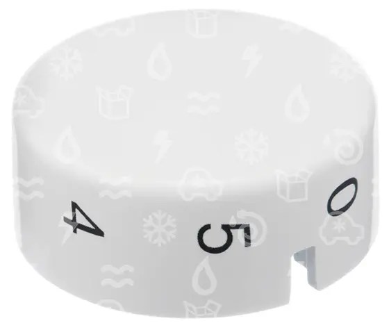 Knoflík teploty chladničky Bosch Siemens 00169314